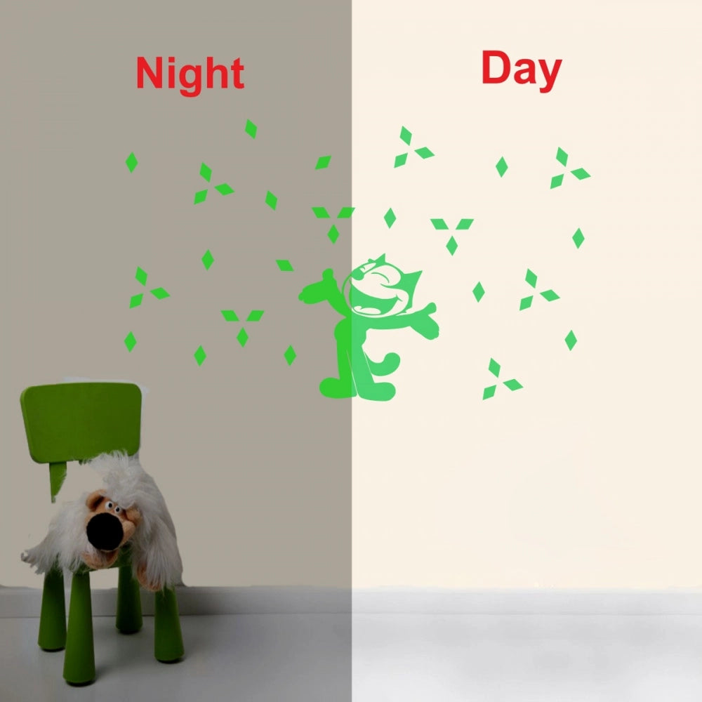 Generic Green Kids Room Decor Radium Wall Sticker