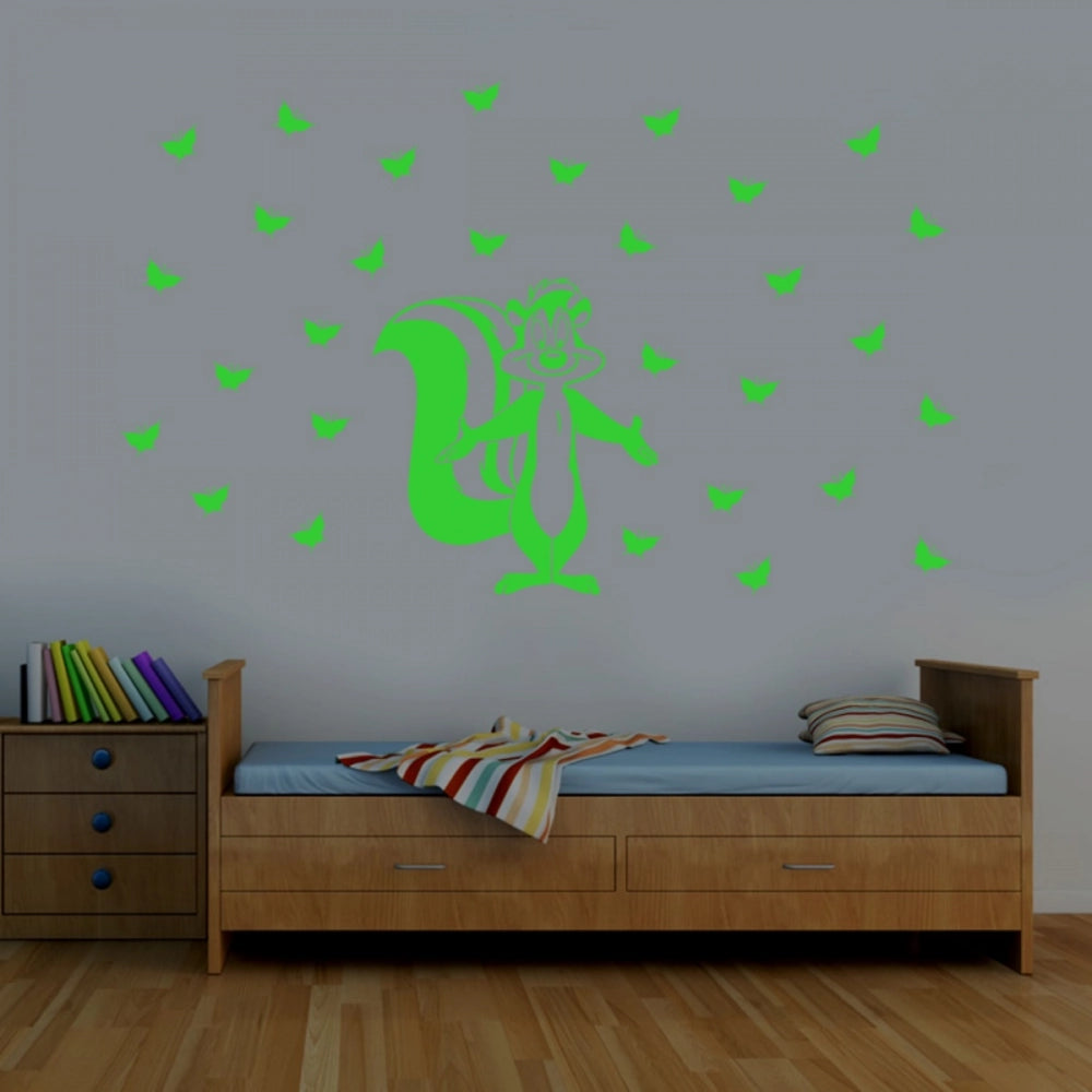 Generic Green Kids Room Decor Radium Wall Sticker