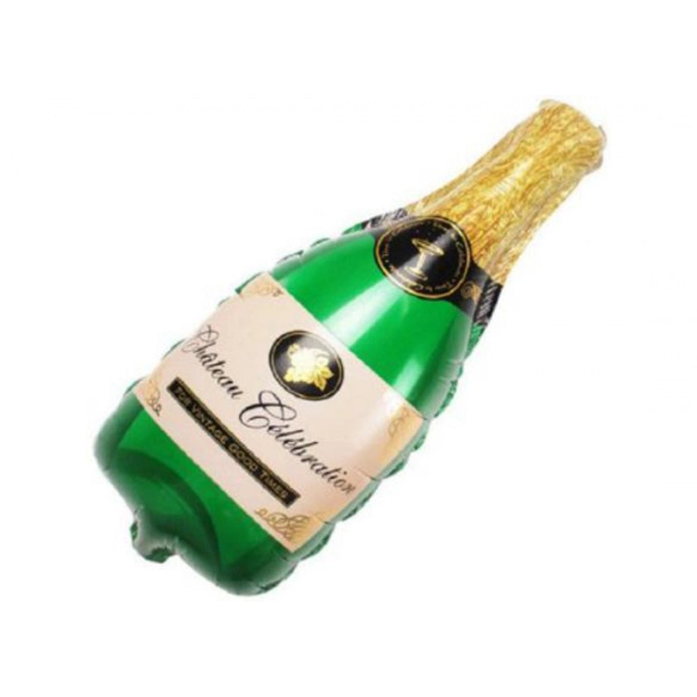 Generic Happy Anniversary Alphabet Foil Balloon Combo With Bottle And Cheersglass Balloons (Multicolor)