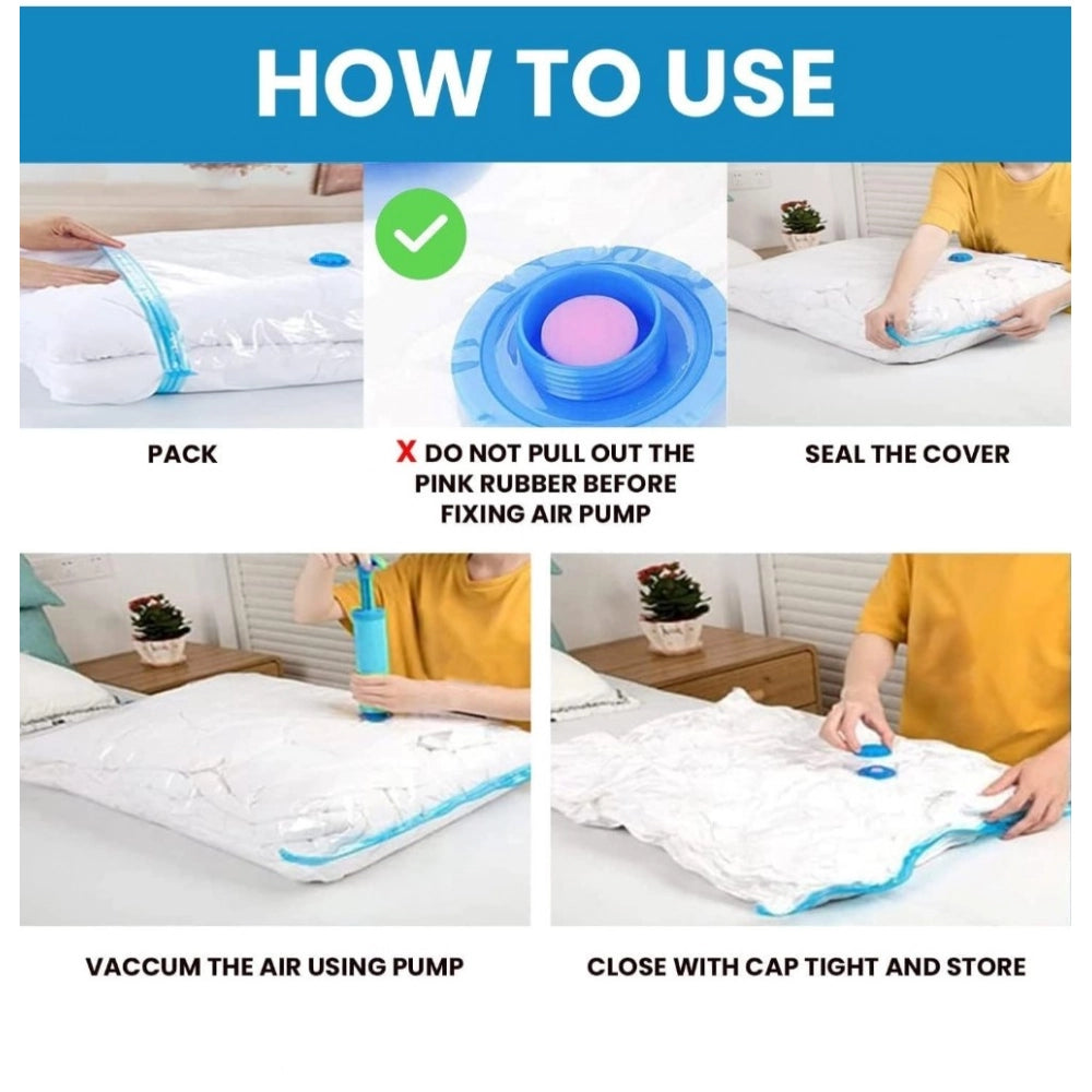 Generic Plastic Vacuum Storage Bags with Hand Pump