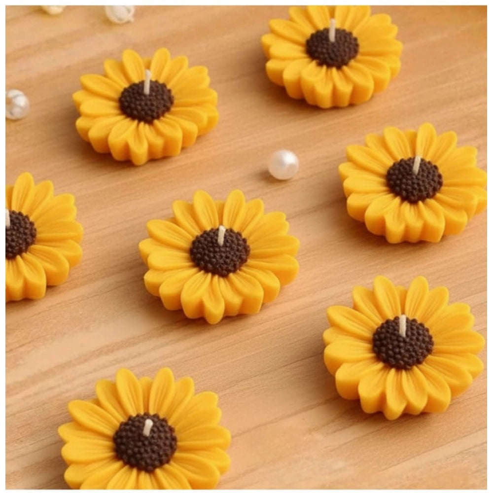 Generic Soya Wax Daisy Floating Candles
