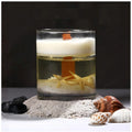 Generic Soya Wax, Glass Scented Star Fish Gel Candle