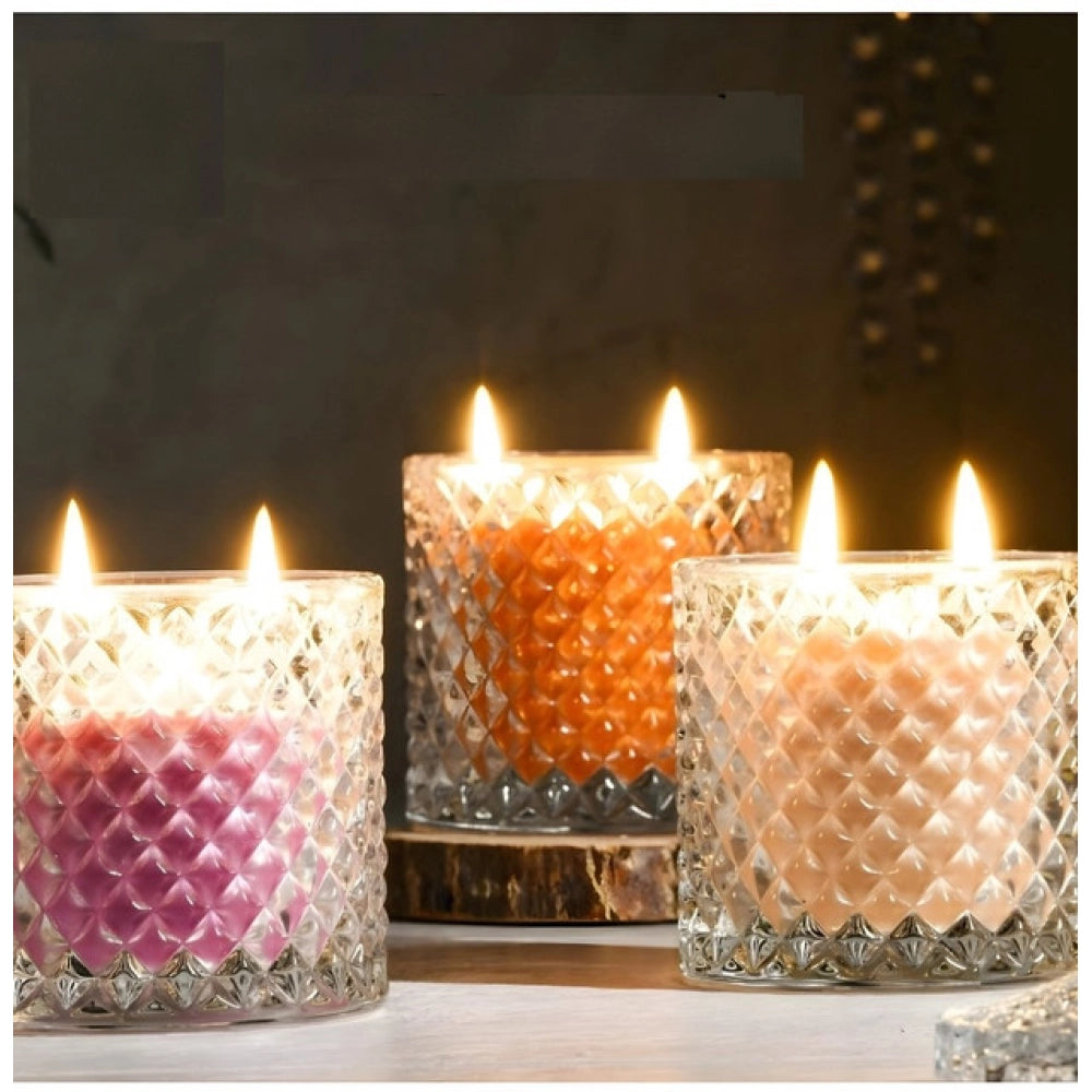 Generic Soya Wax, Glass Jar Candle 